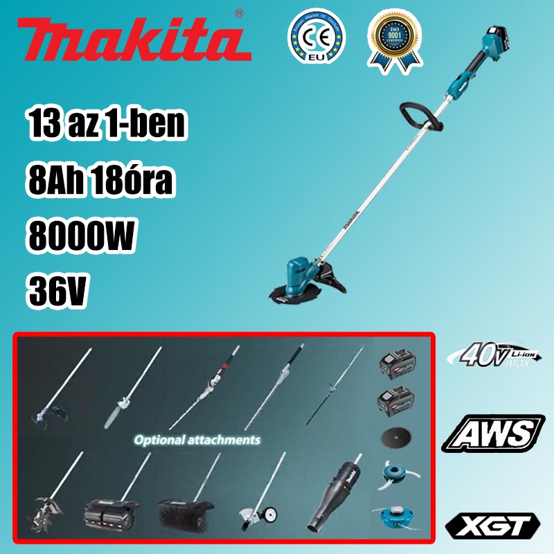 [Teljesítmény 8000w] + 8Ah 36V lítium akkumulátor * 2 (18 óra üzemidő) + teljes tartozékkészlet